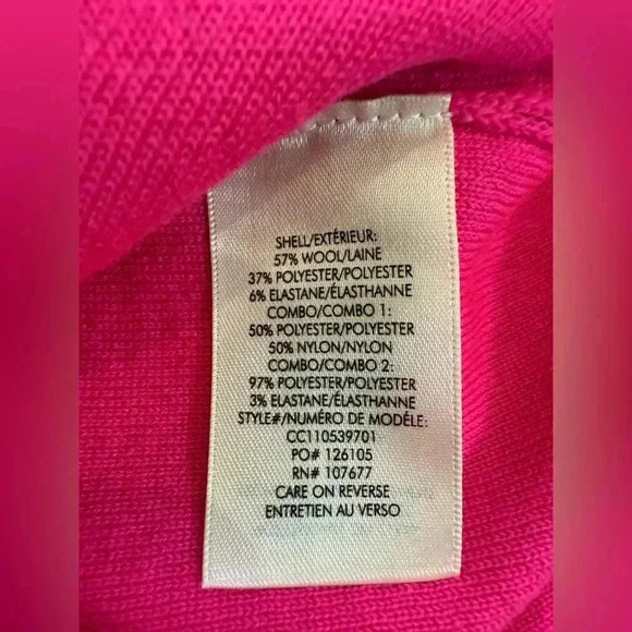 Alice & Olivia Women’s Pink Issa Turtleneck Puff Sleeve Dress - Size Medium - Picture 9 of 10